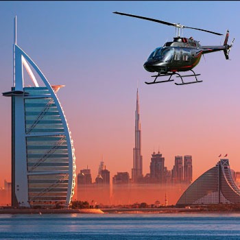 Dubai Helicopter Ride – 12-Minute Aerial Tour